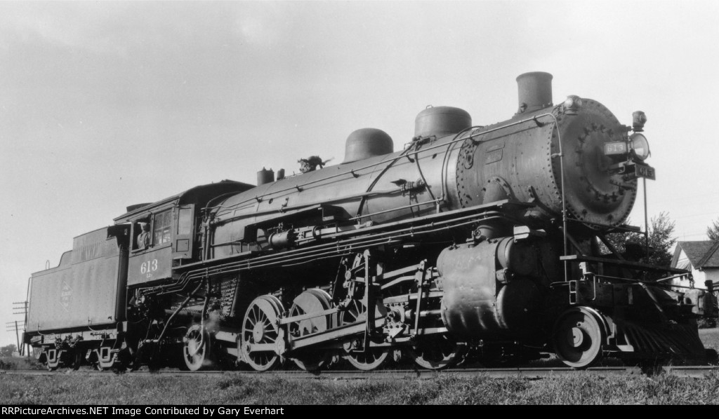 MILW 2-8-2 #613 - Milwaukee Road